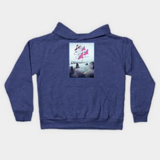 Thunder-Birds Over The Fog City Kids Hoodie